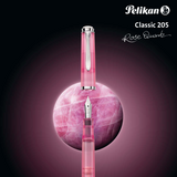 Pelikan Souverän M205 Fountain Pen Rose Quartz Set