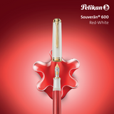 Pelikan Souverän M600 Fountain Pen Special Edition Red-White