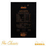 Rhodia Bloc Black A4 - Blank