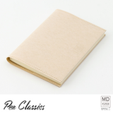 Midori MD Notebook Cover A6 Paper Closed with Notebook