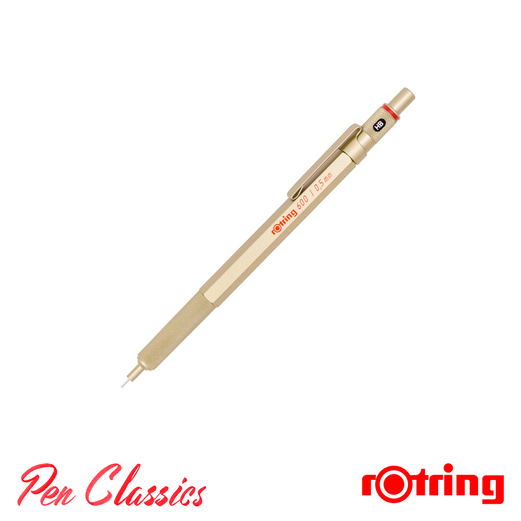 Rotring 600 0.5mm Mechanical Pencil Silver