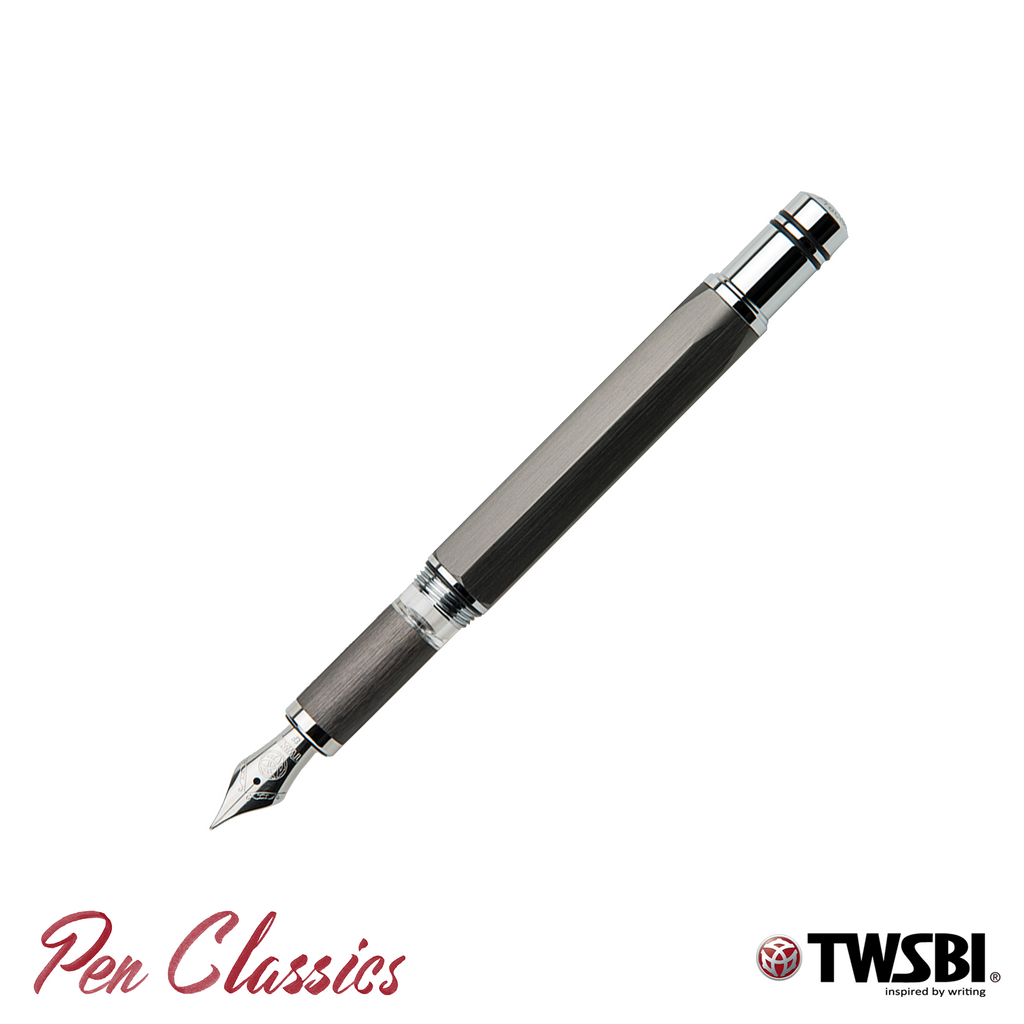 TWSBI Precision Gun Metal Fountain Pen