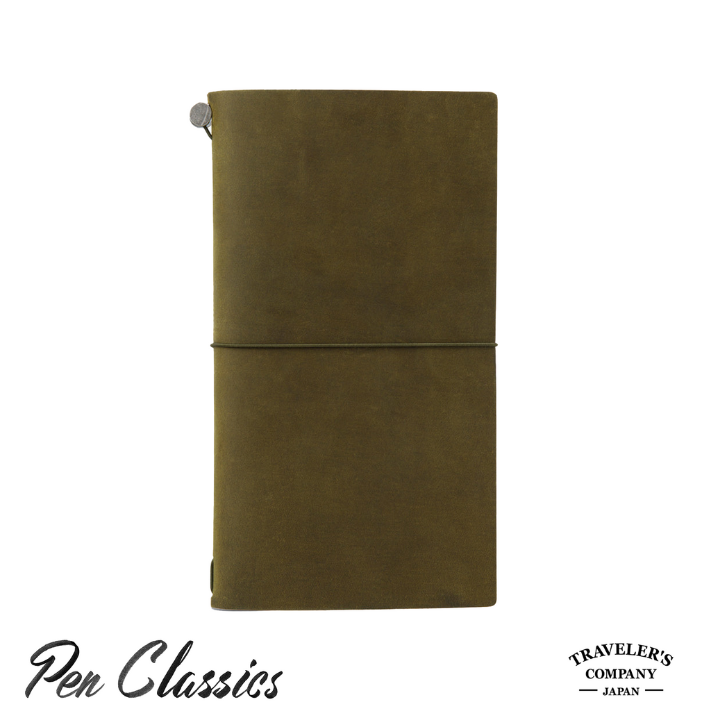 Traveler's Notebook Regular - Olive – Pen Classics