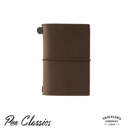 Traveler's Notebook Card Size 20th Anniversary - Brown