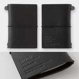 Traveler's Notebook Card Size 20th Anniversary - Black