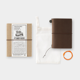 Traveler's Notebook Card Size 20th Anniversary - Brown