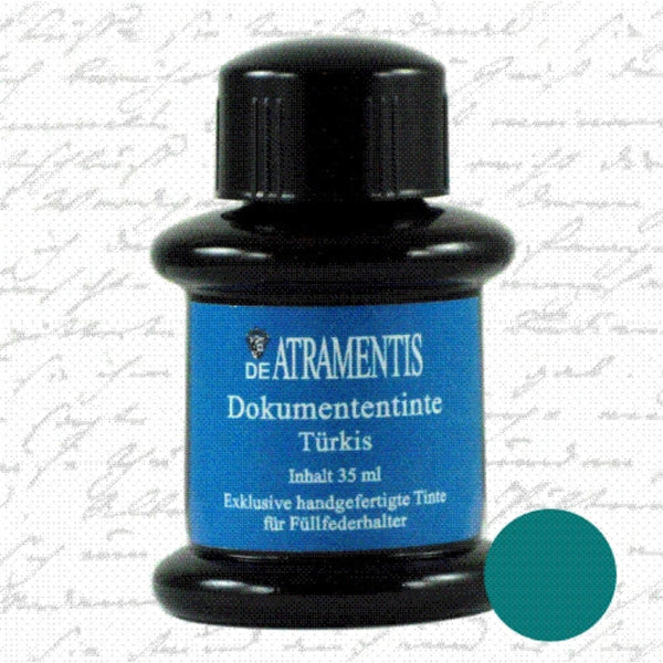 De Atramentis Document Ink Turquoise 45ml