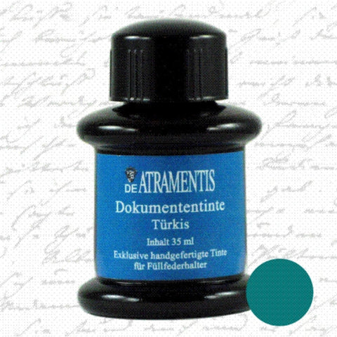 De Atramentis Document Ink Turquoise 45ml