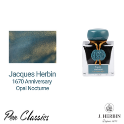 Jacques Herbin 1670 Anniversary Ink Opal Nocturne 50ml