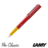 Lamy Al-Star Glossy Red and Yellow Fountain Pen Set