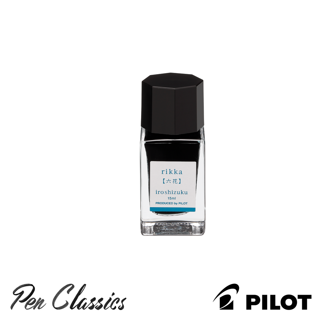 Pilot Iroshizuku Rikka (Snow Crystal) 15ml Bottle – Pen Classics