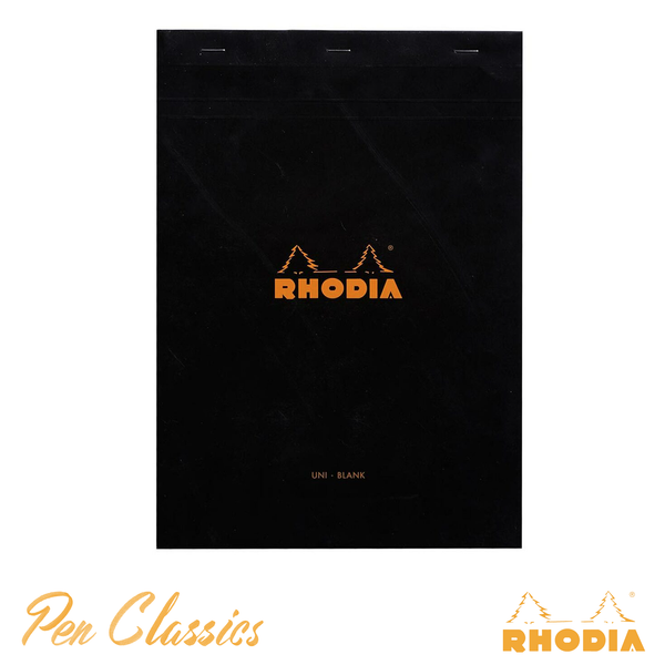 Rhodia Bloc Black A4 - Blank