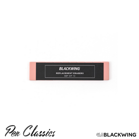 Blackwing Replacement Erasers (10pk) - Pink