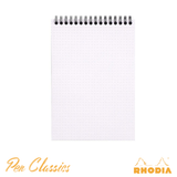 Rhodia Wirebound Orange A5 - Dot Grid