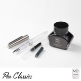 Midori MD Fountain Pen and Ink Set Limited Edition - Grey