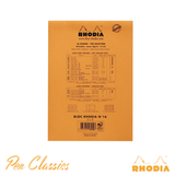Rhodia Bloc Orange A5 - Graph