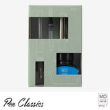 Midori MD Fountain Pen and Ink Set Limited Edition - Blue