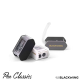 Blackwing Two-Step Pencil Sharpener Black White and Grey