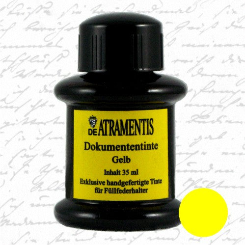 De Atramentis Document Ink Yellow 45ml