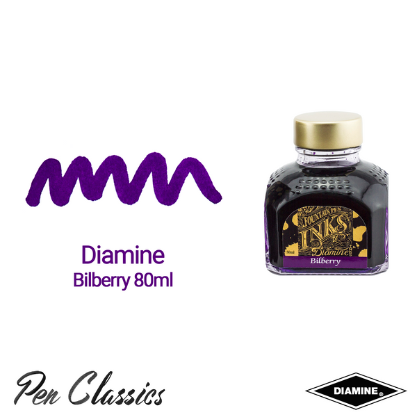 Diamine Bilberry Fountain Pen 80ml Bottle Ink - Malaysia - View #9