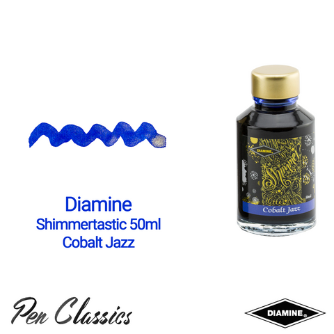 Diamine Shimmertastic Cobalt Jazz 50ml
