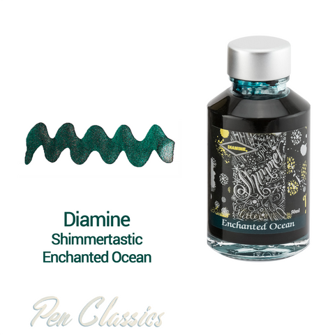 Diamine Shimmertastic Enchanted Ocean 50ml