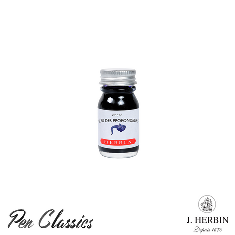 J. Herbin Bleu Des Profondeurs 10ml Bottle