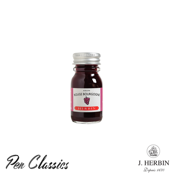 J. Herbin Rouge Bourgogne 10ml Bottle