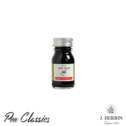 J. Herbin Vert Olive 10ml Bottle