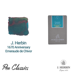 Jacques Herbin 1670 Anniversary Emerald of Chivor