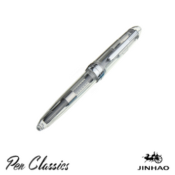 Jinhao 992 Clear M Nib Demonstrator Fountain Pen