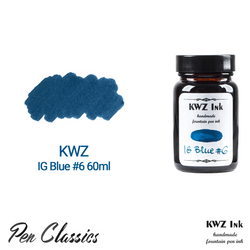 KWZ IG Blue #6 60ml Bottle and Swab