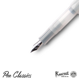 Kaweco Frosted Sport Fountain Pen Natural Coconut Nib Detail