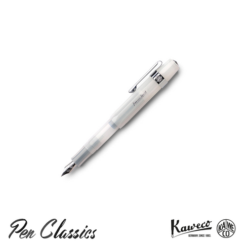 Kaweco Frosted Sport Fountain Pen Natural Coconut Posted With Clip