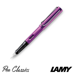 Lamy Al-Star 2023 Lilac Fountain Pen with Posted cap and M nib