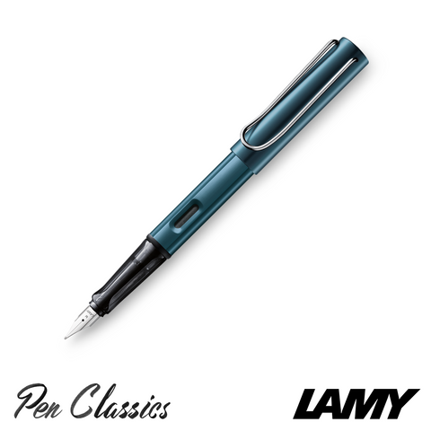 Lamy Al-Star 2023 Petrol Fountain Pen with Posted cap and M nib