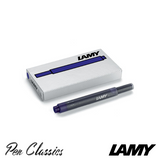 Lamy T10 Blue-Black Cartridges 5 Pack Cartridge Only