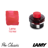 Lamy T52 Red 50ml Bottle and Swab