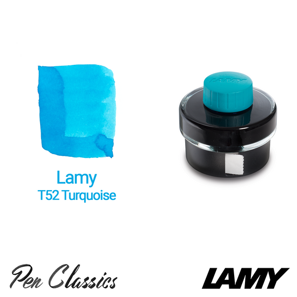 Lamy T52 Turquoise 50ml Bottle and Swab