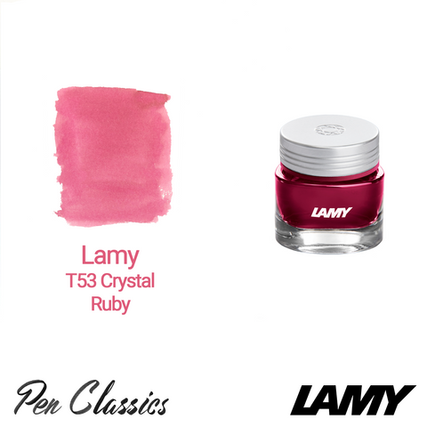 Lamy T53 Crystal Ink Ruby 30ml Bottle