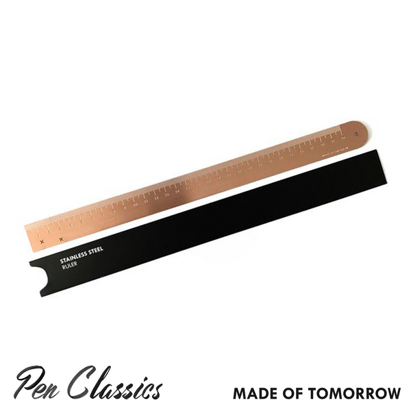 Made of Tomorrow Copper Steel Ruler