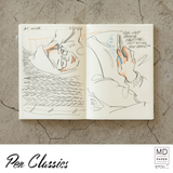 Midori MD Notebook Journal Frame Drawing 2