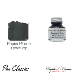 Papier Plume Oyster Grey 30ml Bottle and Swab