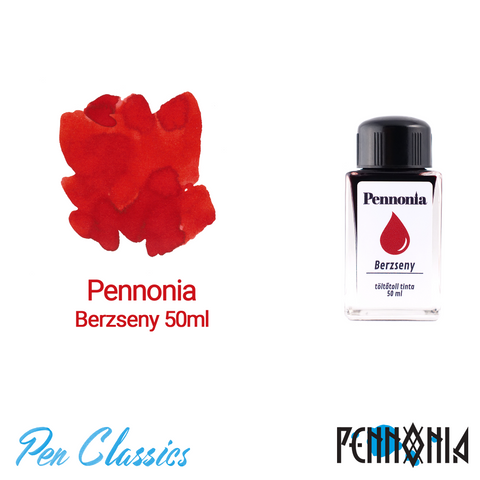 Pennonia Berzseny 50ml Ink Bottle and Swab