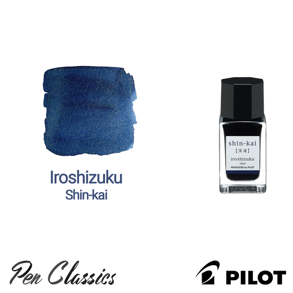 Pilot Iroshizuku Shin-Kai Ink Review — The Pen Addict