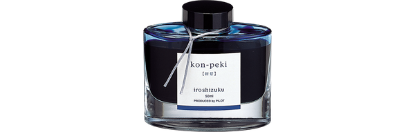 Pilot Iroshizuku Kon-Peki (Deep Cerulean Blue) 50ml Bottle