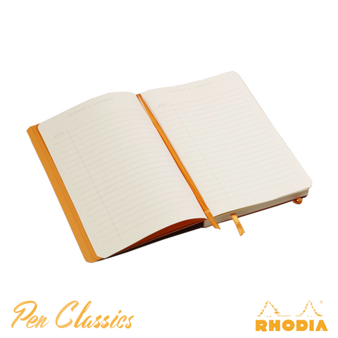 Rhodia Goalbook A5 Softcover - Black (Dotted)