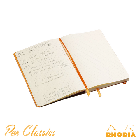 Rhodia A5 Hardcover Goalbook- Sapphire