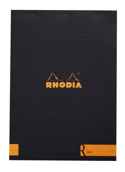 Rhodia R by Rhodia Black Cream Paper A4 Lined