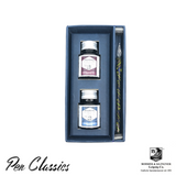 Rohrer & Klingner Gift Set Box Ink and Glass Dip Pen